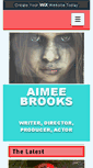 Mobile Screenshot of aimeebrooks.net
